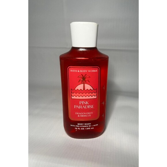 Bath & Body Works Pink Paradise BUNDLE, Fine Fragrance Mist & Body Wash 8oz/10oz - Picture 7 of 10